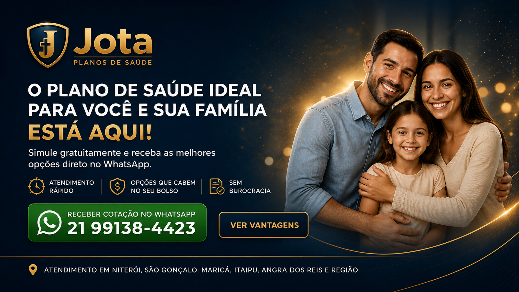 Planos para você e sua família